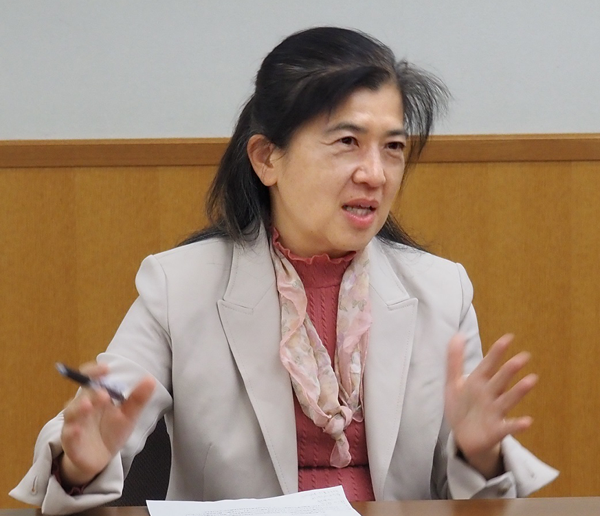 白井先生が語られるキャリア教育は、長年の専門、リプロダクションの社会学、家族社会学、医療社会学の視点から。