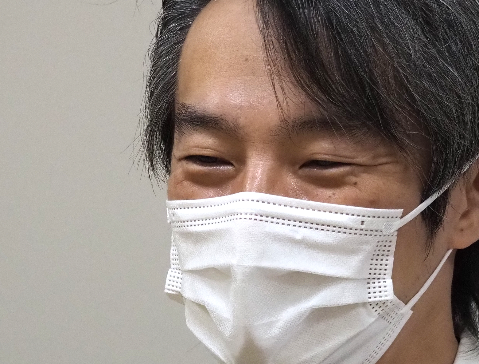 「お付き合い」という言葉に拘る河村先生の表情はとても柔和